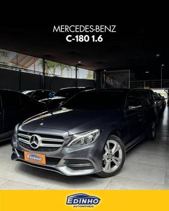 MERCEDES-BENZ C 180 1.6 CGI 16V TURBO GASOLINA 4P AUTOMÁTICO MERCEDES-BENZ C 180 1.6 CGI 16V TURBO GASOLINA 4P AUTOMÁTICO